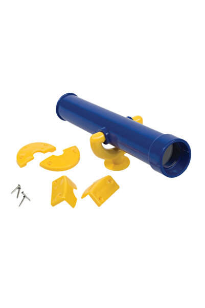 Choice Blue Kids Playground Toy Telescope Included Mounting Hardware Accessor...