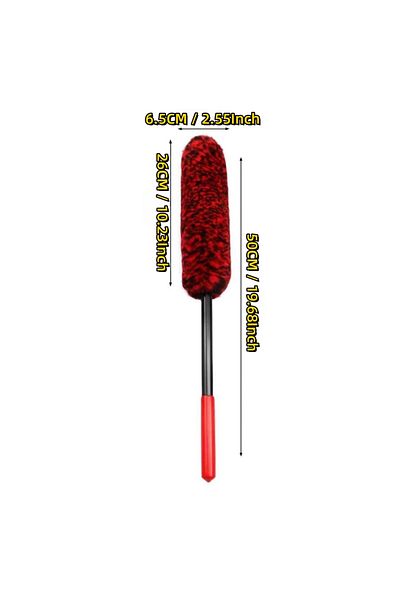 Choice Cr092 Large Size Car Wheel Detailing Brushs Bendable Wheel Woolies Auto Cleaning Tools For Car Rim T
