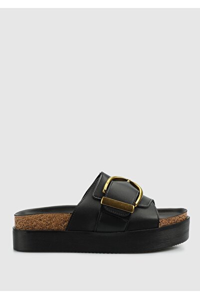 Provoq النعال النسائية السوداء