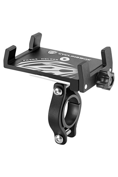 Choice Black B Bicycle Phone Holder 360° Rotation Aluminum Alloy MTB Bike Pho...