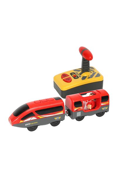 Choice No 4 Rc Electric Train Set Toys For Kids Car Diecast Slot Toy Fit For Standard Wooden Train Track Ra