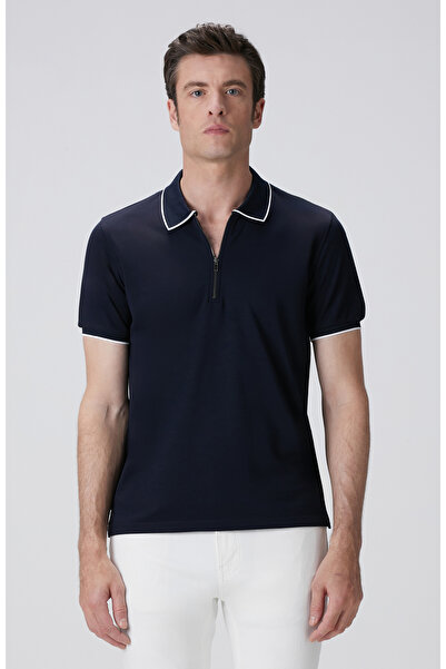 Network Lacivert Tshırt