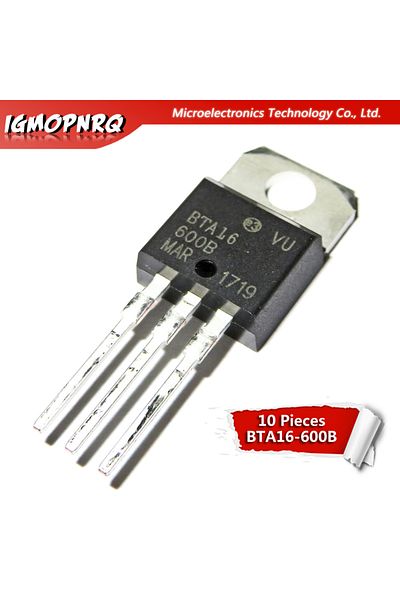 Choice 10pcs BTA16-600B BTA16-600 BTA16 Triacs 16 Amp 600 Volt TO-220 new original