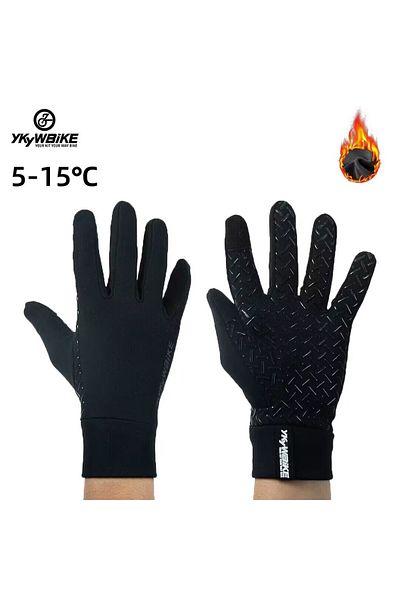 Choice M YGLT431 YKYWBIKE Winter Cycling Gloves Men Women Touch Screen Padded Bike Glove Water Resistant Wi