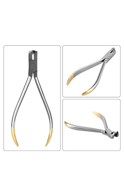 Choice كماشة قطع الطرف البعيد للأسنان ملقط تقويم الأسنان سلك من الفولاذ المقاوم للصدأ قاطع خيوط ...