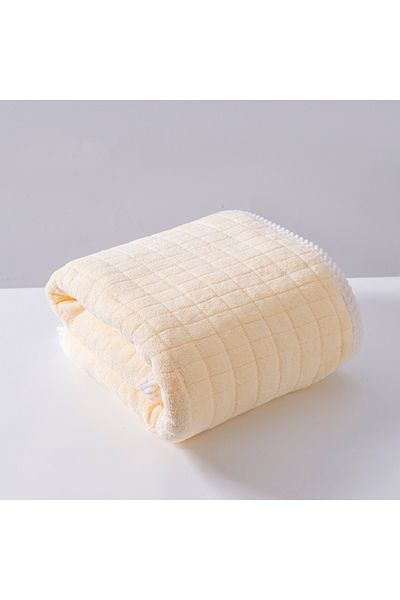 Choice Yellow 40X80cm Square Spiral Bath Towel Designer Solid Color Quick Drying Water Absorbing Dry Hair H