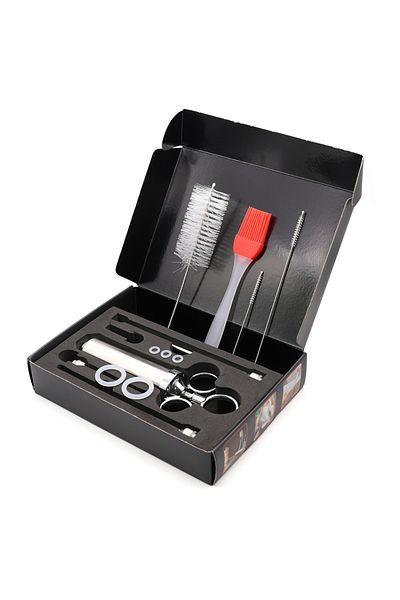 Choice black Leeseph 304-Stainless Steel Meat Injector Syringe with 3 Marinade Needles for BBQ Grill Smoker