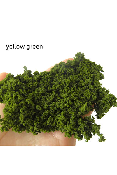 Choice5 مسحوق إسفنجي لتجميع الشجيرات الصغيرة باللون الأصفر المخضر (30 غرام) -...