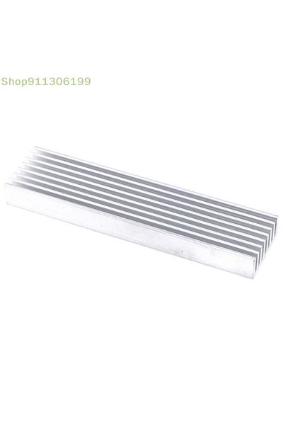 Choice 1Pc Aluminum Heat Sink 100*25*10mm Cooling Heatsink For High Power LED Light Hardware Accessories