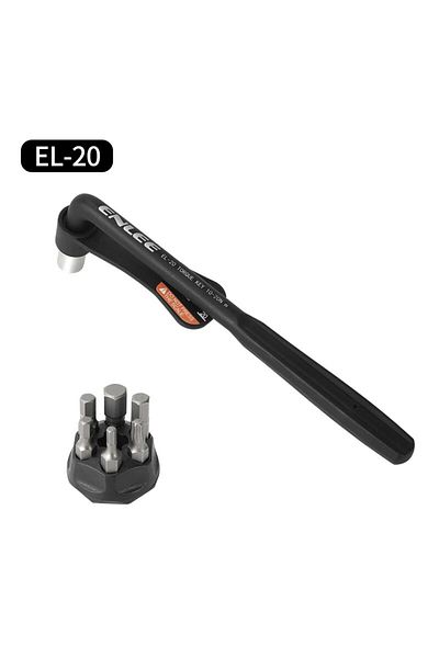 Choice EL-20 ENLEE Bicycle Torque Wrench with Bit Set Portable Small MTB Road Bike Allen Key Tool Socket Sp