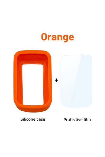 Choice Orange Silicone Protective Cover for IGPSPORT BSC100S iGS100S Black Case of GPS Bike Bicycle Compute