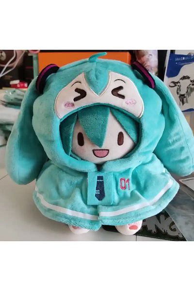 BANDAI A Hatsune Miku Mini Cape Doll Clothes 20cm Cotton Doll Outfit Non Attribute Changeable Costume
