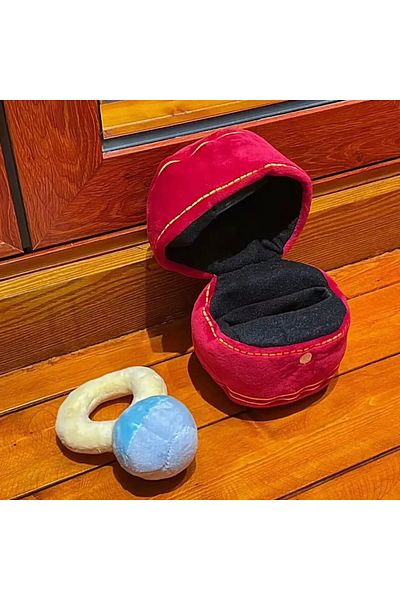 Choice Red 20cm Big Diamond Doll Ring Set Plush Toy Giant Creative Birthday Gift Proposal Surprise Big Plus