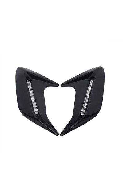 Choice black 1PC Shark Gills Simulation Hood Fender Car Body Modification Side Door Decoration Stickers Car
