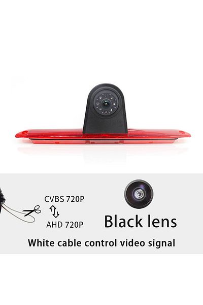 Choice 12 V Black lens AHD 1080P Waterproof Car Brake Light Rear View Reverse Camera For Mercedes-Benz Spri