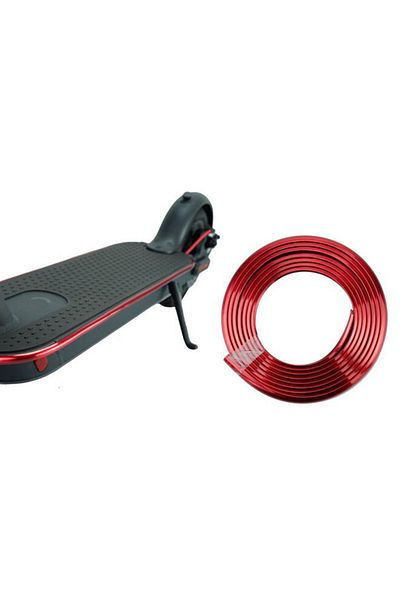 Choice style 1 red Electric Scooter Bumper Sticker Tape For Xiaomi Mijia M365 Pro KickScooter Accessories P