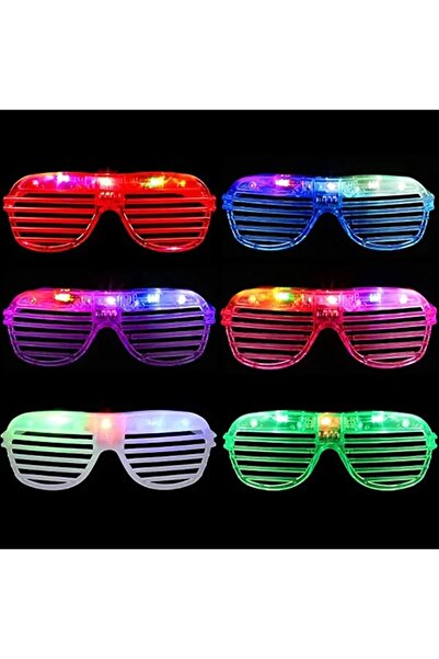 Choice7 10pcs glasses 10-50PCS LED Glasses Light Up Glasses 6 Neon Colors Led...