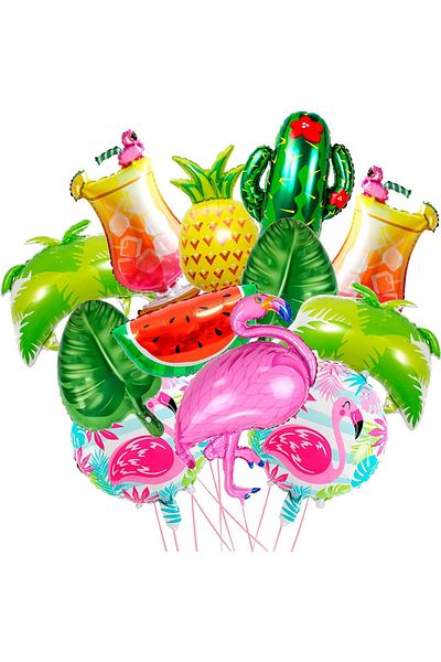 Choice Other Hawaiian 12Pcs Hawaiian Party Decoration Balloons Summer Beach Party Supplies