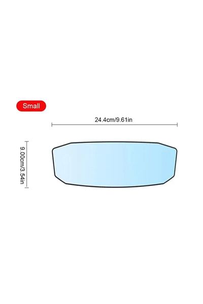 Choice small Universal Wide Angle Convex Rearview HD Mirror Center Rear View Baby Child Seat Watch Sun Viso