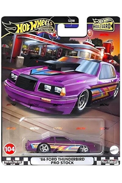 HOT WHEELS Premium Boulevard '86 Ford Thunderbird Pro Stok HRT72