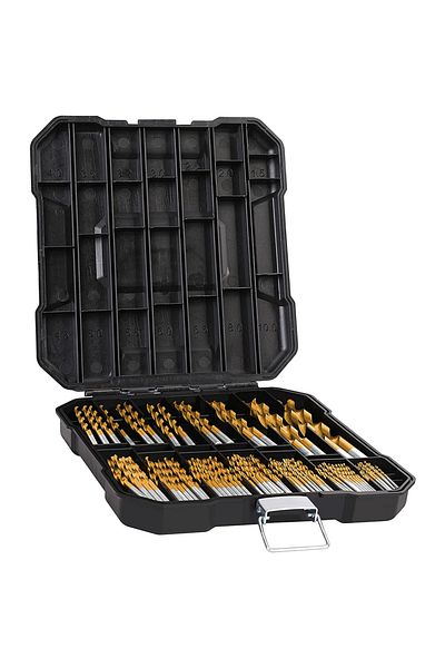 Choice Round 99pcs Opp Bagged 99pcs Hss 4241 Twist Drill Bit Set Anti-rust Wear Protection Round Shank Tita