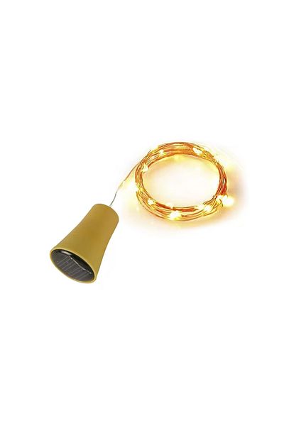 Choice 1m10led B style LED Solar String Garland Lights Outdoor Waterproof Copper Wire Bottle Stopper 1M Fai