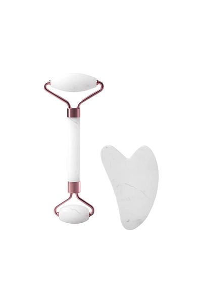 Choice White-01 Roller for Face Neck Eye Resin Facial Massage Instrumenr Health Care Scraping Board Musclee