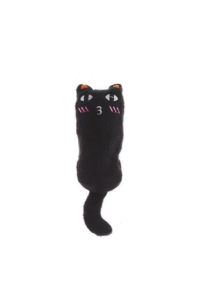 Choice Black Pet Toy Rustle Sound Catnip Toy Cat Supplies Pet Cute Cat Toys Kitten Teeth Grinding Cat Plush