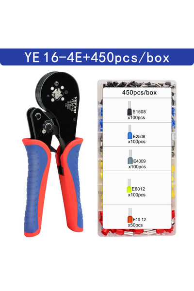 Choice6 YE 16-4E 450 Crimping Pliers Ferrule Sleeves Tubular Terminal Tools H...