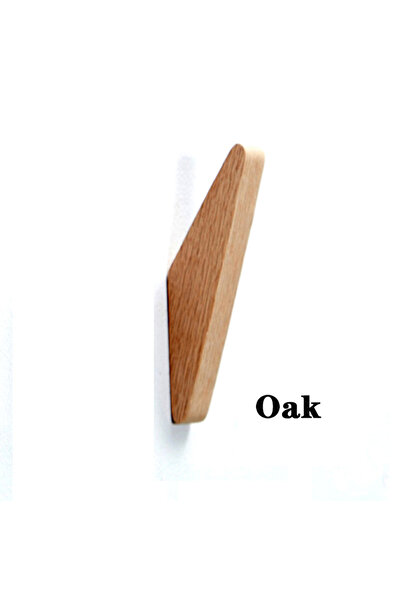 Choice خطاف حائط من خشب البلوط الطبيعي وجوز الهند الأسود، حامل مفاتيح مزخرف، ...