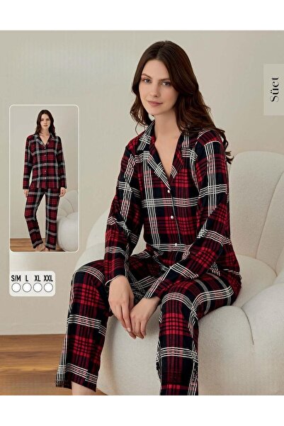 BOYRAZ Antilop Ženska pidžama set - dugmadi dužine punog ranga, model 02007 -...