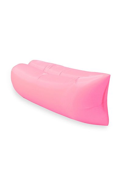 Choice Pink DIZETION Air Lazy Inflatable Sofa Bag Portable Camping Sofa Mattress Music Festival Recliner