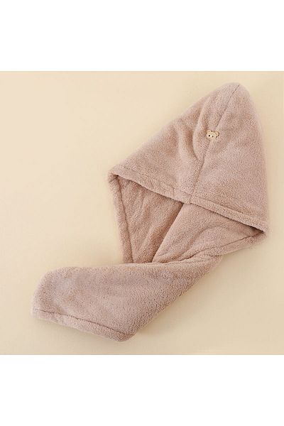 Choice 1pc brown 10Pcs Quick Dry Hair Quick Drying Microfiber Towels Bathroom Bathroom Accessories Nursing