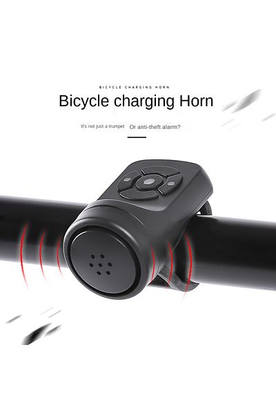 Choice 1pcs Bicycle Electric Bell Bike USB Charging Horn MTB Mountain Bike Warning Safety Ring Waterproof B