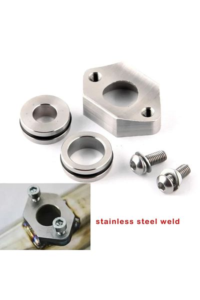 Choice stainless steel kits aluminum Stainless steel Map Sensor Flange Intercooler Pipe for Audi A4 MK4 VW