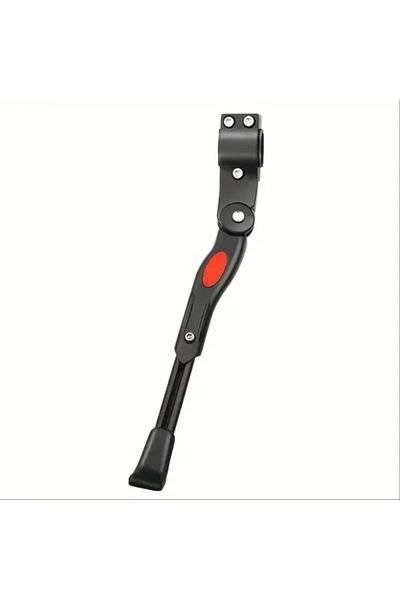 Choice Black Aluminum Alloy Kickstand, Bicycle Rear Bracket Adjustable Length, MTB 26 Inch Bicycle Side Sup