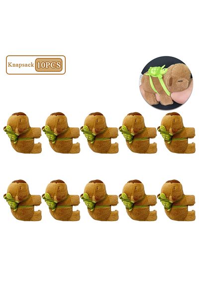 Choice Knapsack-10PCS 1-10PCS Rytanda Capybara Clap Circle Toys Capybara Plush Hand Ring Fun Pop Circles K