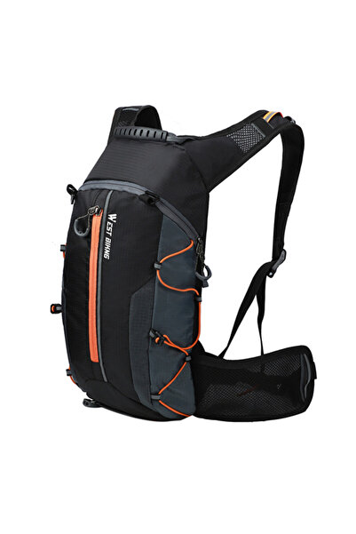 Choice orange Waterproof Bicycle Bag Cycling Backpack Breathable 10L Ultralig...
