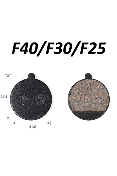 Choice F40 Semi-Metal Brake Pads for Ninebot F30 F40 F20 Skateboard Electric Scooter Replacement Disc Metal