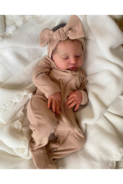 Choice دمية BZDOLL ثلاثية الأبعاد بطول 50 سم، جلد بأوردة مرئية، دمية لورا نائ...