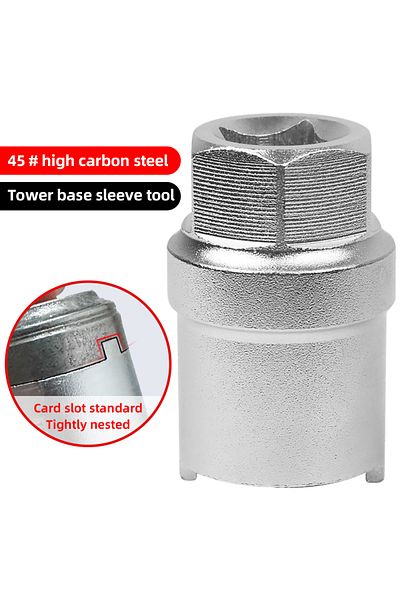 Choice Silvery VXM Bicycle Tower Base Removal Tool Stainles Steel Hubs With Sleeve Flower Drum Removal Too