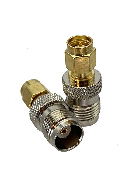 choice2 TNC F to SMA M 1Pcs Adapter SMA to TNC Male Plug & Female Jack Straight RF COAXIAL Connector 50ohm W
