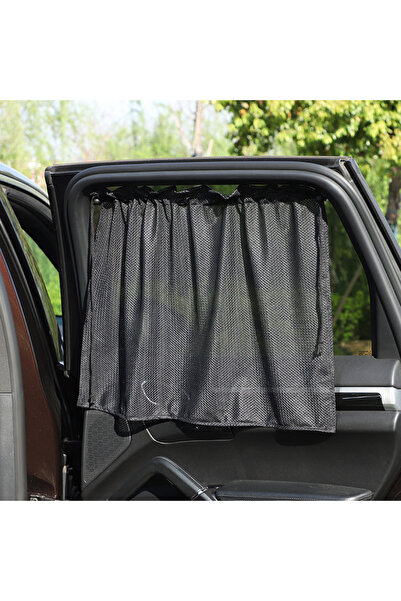 Choice ستارة سيارة كرتونية لطيفة باللون الأسود قطعة واحدة، ستارة واقية من الشمس أساسية لصيف السيارة، ستائر واقية من الشمس تبقيك