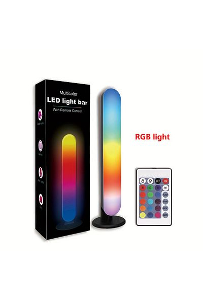 Choice one head Pickup Light RGB Music Rhythm Lights Upgraded USB Rechargeable Model Christmas Decoration D