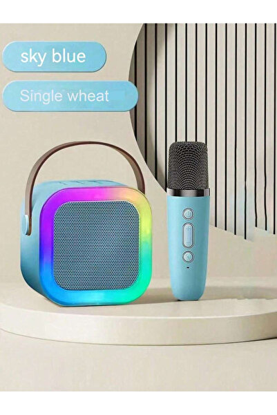 ABYZ Smart Kids Karaoke Μικρόφωνο Ηχείο, Ασύρματο Ηχείο, Μπλε