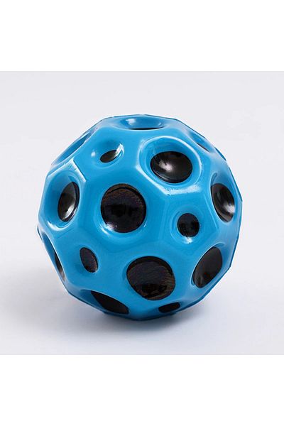 Choice 1pc Blue Hole Ball Soft Ball Anti Falling Children's Extreme Elastic Ball High Elastic Ball Outdoor