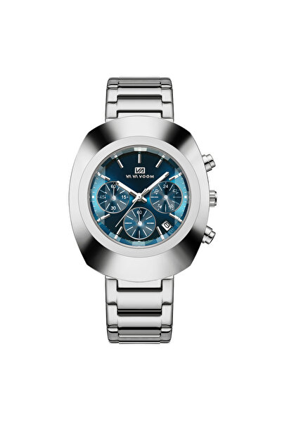 Choice ساعة 2513-Y VA VA VOOM للرجال رياضية أنيقة بسوار من الفولاذ المقاوم لل...