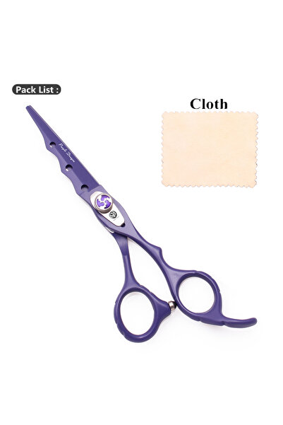 Choice1 مقص شعر احترافي Z1019 Zi C 6N Purple Dragon مقاس 6 بوصات مصنوع من الف...