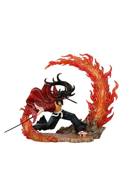 BANDAI 3 No Box Hot 23cm Demon Slayer Kokushibo Tsugikuni Yoriichi Figure Gk Fierce Battle Action Figurine