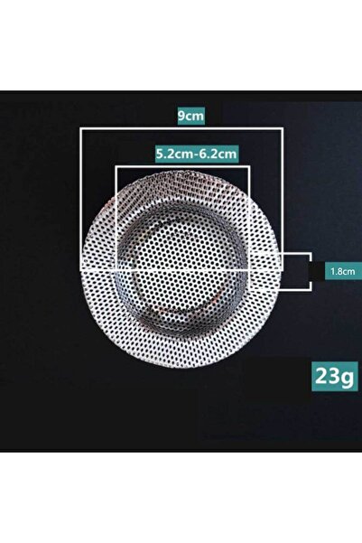 Choice مصفاة شبكية لحوض المياه مقاس 9 سم، أداة مطبخ من الفولاذ المقاوم للصدأ،...